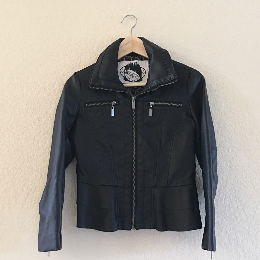 Sugarfly Faux Leather Jacket